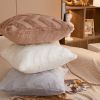 Picture of FLUFFY Embroidery Pillow Cushion with Inner Assorted (45cmx45cm) - Bright Red