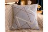 Picture of COLOR STRIPED Chenille Cushion - Silver grey