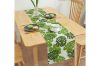 Picture of SINGLE-SIDED Printed Table Runner/Bed Runner in 3 Sizes (Monstera Leaves)