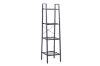 Picture of AIDEN H136 Narrow 4-Tier Shelf (Black)