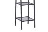 Picture of AIDEN H136 Narrow 4-Tier Shelf (Black)