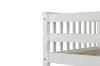 Picture of VICKY Solid Pine Wood Single Over Double Bunk Bed (White) 