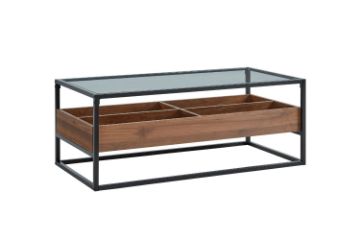 Picture of GLACIER 110 Glass Top Coffee Table