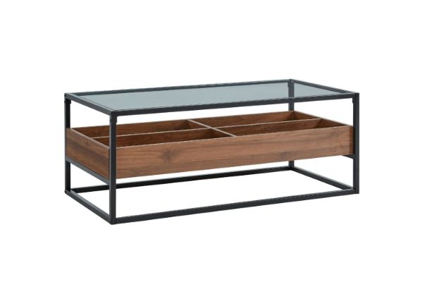 Picture of GLACIER 110 Glass Top Coffee Table