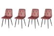 Picture of HWASA Velvet Dining Chair - 4 Chairs in 1 Carton