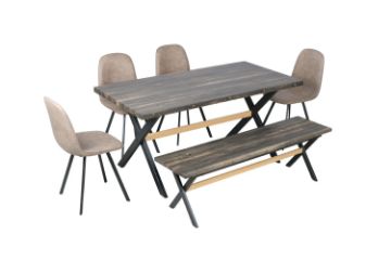 Picture of FELIX 6PC 1.6M Dining Set