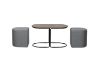 Picture of IRENE 3PC Coffee Table with 2 Stools