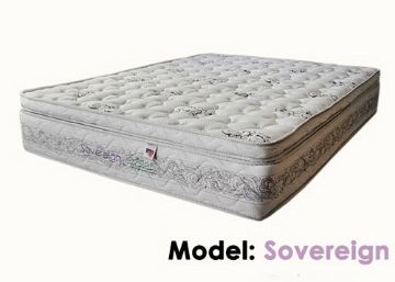 Picture of SOVERIEIGN Memory Foam & Latex Pocket Spring Mattress - Double Size