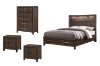 Picture of HOPKINS 4PC/5PC/6PC Bedroom Combo Set in Queen Size