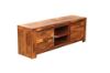 Picture of (FLOOR MODEL CLEARANCE) PHILIPPE Acacia TV Unit (Rustic Java Colour)