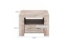 Picture of (FLOOR MODEL CLEARANCE) ARYA Solid Acacia Wood Side Table