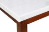 Picture of [FLOOR MODEL CLEARANCE] SOMMERFORD 163 Marble Top Dining Table (White)