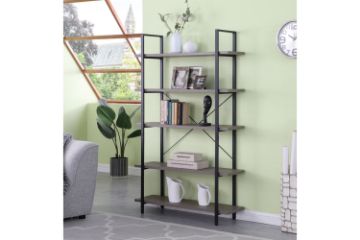 Picture of FIT 178cmx110cm 5-Tier Shelf (Grey)