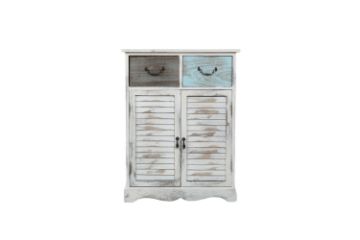 Picture of CECILIA 2 Doors 2 Drawers Solid Wood Vintage Sideboard Cabinet