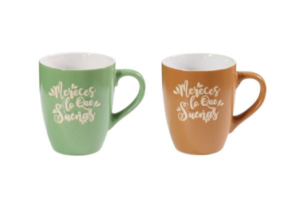 Picture of 323-017 Spanish Quote Ceramic Mug (400ml)