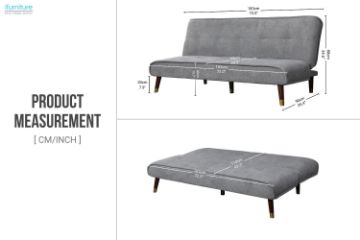 Picture of COMO Sofa Bed (Sandstone)