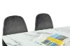Picture of BIJOK 160 7PC Dining Set (White Marble Finishing)