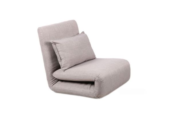 Picture of Fidel Convertible 1 Seat Sofa Bed  (Light Grey)