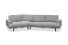 Picture of BIANCA Angular Chaise Sofa (Light Grey)