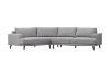 Picture of BIANCA Angular Chaise Sofa (Light Grey)