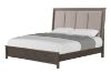 Picture of GLINDA  Bed Frame (Grey) in Queen Size