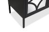 Picture of STARK Steel Frame 2-Mirror Door Cabinet (Black)