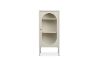 Picture of STARK Steel Frame 100x45cm 1-Arched Door Glass Display Cabinet (Cream)