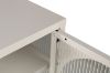 Picture of STARK Steel Frame 100x45cm 1-Arched Door Glass Display Cabinet (Cream)