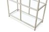 Picture of STARK Steel Frame 180x80cm Glass Display Cabinet (Cream)