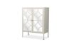 Picture of STARK Steel Frame 2-Mirror Door Cabinet (Cream)