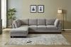 Picture of LIBERTY Sectional Fabric Sofa with Ottoman (Light Grey)