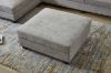 Picture of LIBERTY Sectional Fabric Sofa with Ottoman (Light Grey)