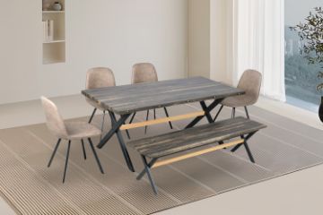 Picture of FELIX 6PC 1.6M Dining Set