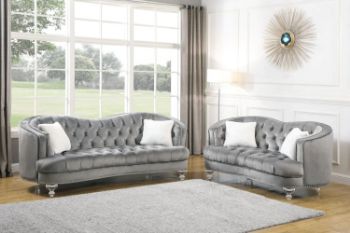 Picture for manufacturer ALINA Velvet Curved Sofa Collection