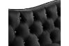 Picture of ALINA Velvet Curved Sofa with Pillows (Black) - 3 Seater