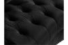 Picture of ALINA Velvet Curved Sofa with Pillows (Black) - 3 Seater