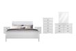 Picture of LOUIS Bedroom Set in Queen Size (White) - 6PC Combo