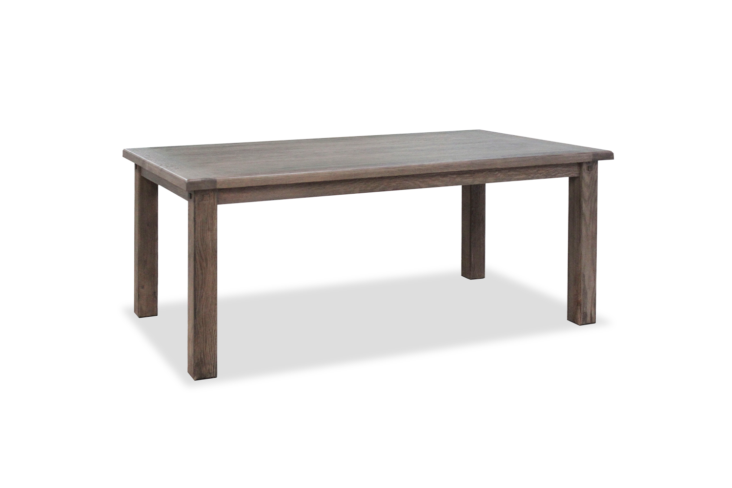 WESTMINSTER 1.8M Solid Oak Dining Table ( Walnut)