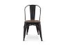 Picture of TOLIX Replica Dining Chair With Solid Pine Wood (Matte Black)