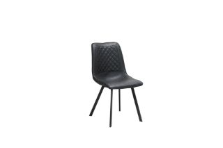 Picture of WESTIN PU Leather Dining Chair (Black) - 2 Chairs in 1 Carton