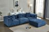 Picture of BARI Memory Foam Fabric Modular Sofa - Armless Chair