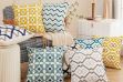 Picture of GEOMETRIC Pattern Towel Embroidered Cushion with Inner (45x45cm)-Multiple Colors