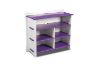 Picture of LEGARE Tool Free Dresser with Mirror by Legaré  (Purple) 