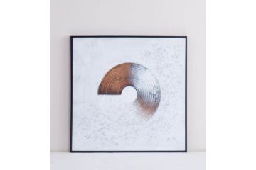 Picture of Hand Oil Painting Canvas Wall Art With Black Frame (80x80)