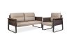 Picture of REPOSE Sofa Range (Brown) - 3 Seater 
