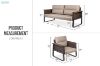 Picture of REPOSE Sofa Range (Brown) - 3+1+1 Sofa Set
