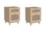 Picture of TROPEA 1-Door 1-Drawer Bedside Table (SET OF 2)