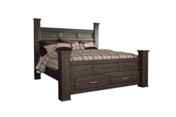 Picture of MORNINGTON Queen/Super King/Eastern King Size Bed Frame with Drawers