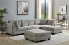 Picture of LIBERTY Premium Sectional Sofa (Light Grey)  - Regular Ottoman Only