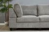 Picture of LIBERTY Premium Sectional Sofa (Light Grey)  - Chaise Facing Left with Regular Ottoman